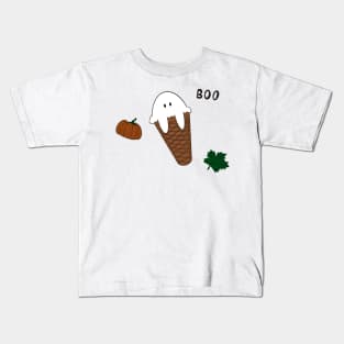 Halloween and ice cream - they just go together! Kids T-Shirt